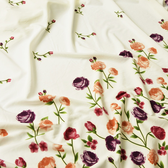 Плательна Super Soft Прем`єра Розіна молоко, Квітковий, фото 2 Плательна Super Soft Прем`єра Розіна молоко, Квітковий, фото 2