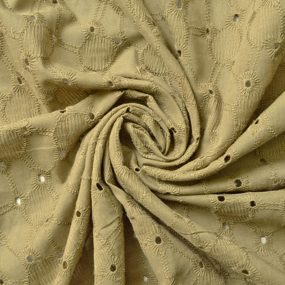 Ткань плательная хлопок батист прошва Ирма лавр, фото 1 Ткань плательная хлопок батист прошва Ирма лавр, фото 1