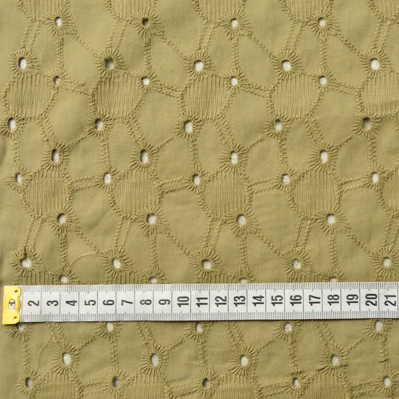 Ткань плательная хлопок батист прошва Ирма лавр, фото 4 Ткань плательная хлопок батист прошва Ирма лавр, фото 4