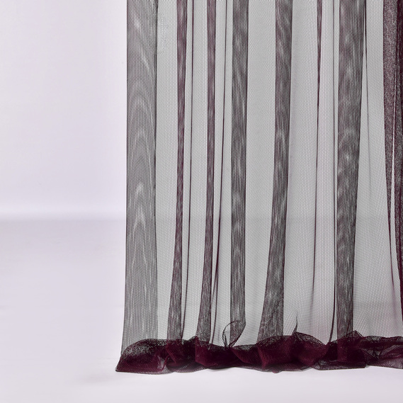 Тюль сітка однотонний Соти V-313 вишня, фото 1 Тюль сітка однотонний Соти V-313 вишня, фото 1