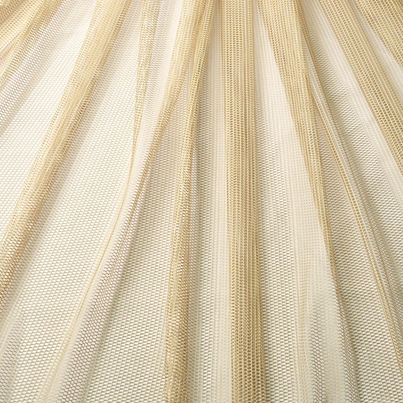 Тюль сітка однотонний Соти V-307 сірий беж, фото 2 Тюль сітка однотонний Соти V-307 сірий беж, фото 2