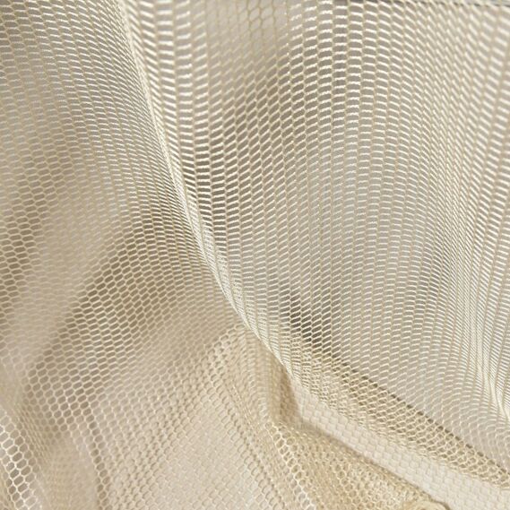 Тюль сетка однотонный Соты V-304 беж, фото 2 Тюль сетка однотонный Соты V-304 беж, фото 2