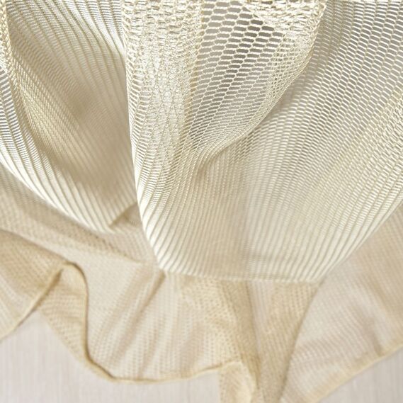 Тюль сетка однотонный Соты V-304 беж, фото 3 Тюль сетка однотонный Соты V-304 беж, фото 3