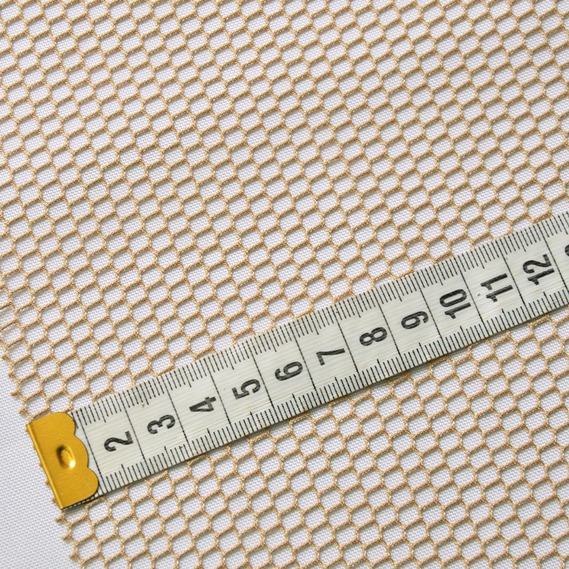 Тюль сетка однотонный Соты V-308 лате, фото 4 Тюль сетка однотонный Соты V-308 лате, фото 4