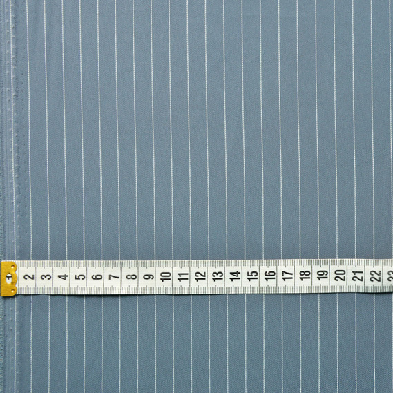 Тканина костюмна Plazma stripe денім, фото 3