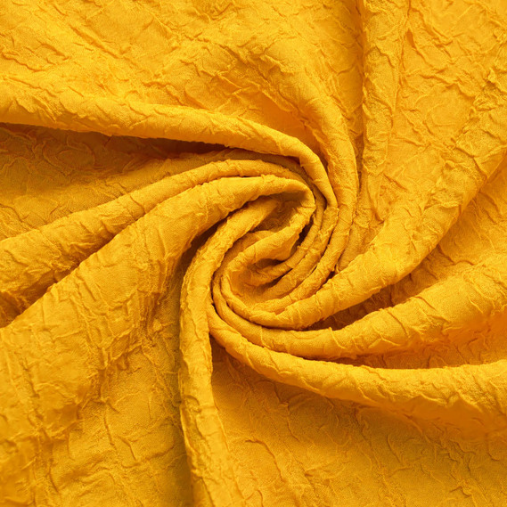 Шифон-жатка плотный гірчиця, фото 1