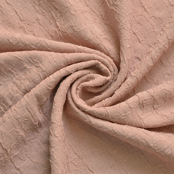 Шифон-жатка щільний пудра, фото 1