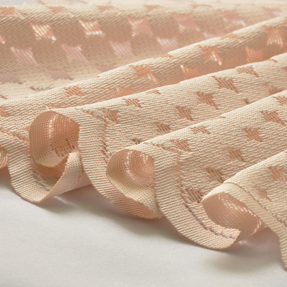 Тюль жаккард Praline V-27275 пудра, фото 3 Тюль жаккард Praline V-27275 пудра, фото 3