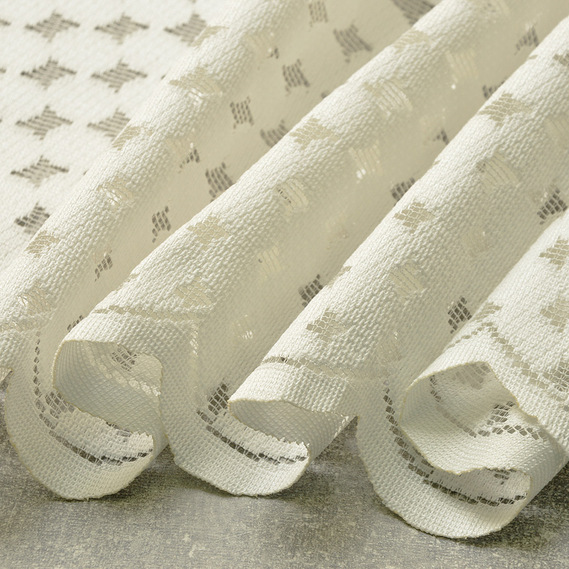 Тюль жаккард Praline V-27274 екрю, фото 3 Тюль жаккард Praline V-27274 екрю, фото 3