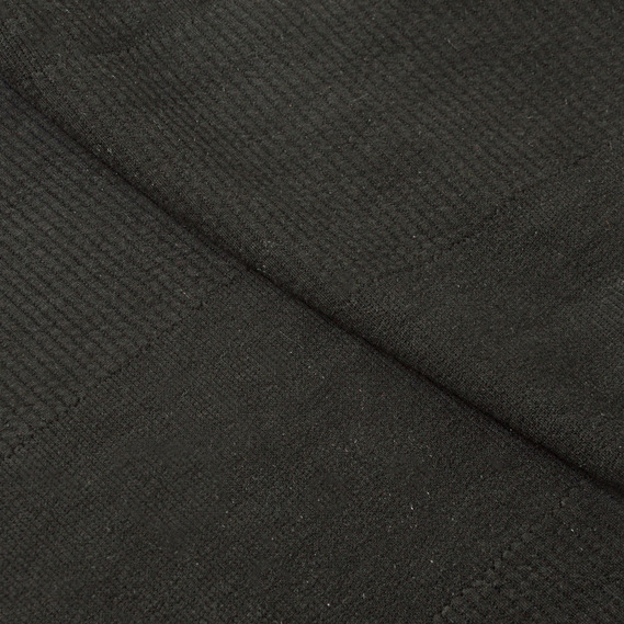 Тканина трикотаж Гумка щіл 420 г/м2 V-1/1 чорна, фото 2