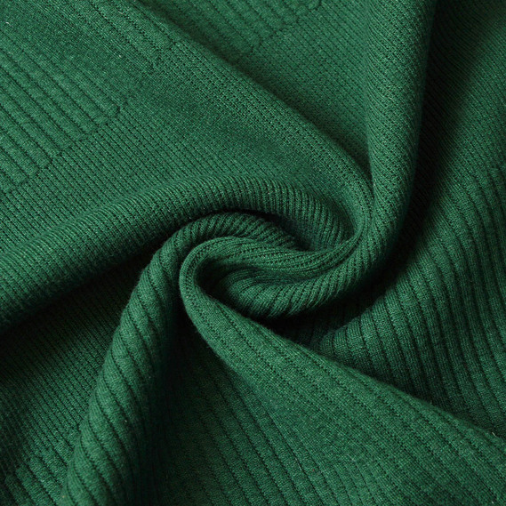 Ткань трикотаж Резинка пл 420 гр/м2 V-1/5 смарагд, фото 1