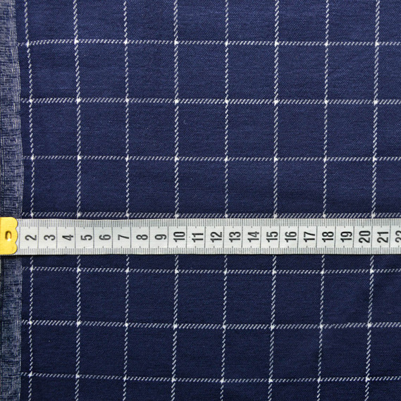 Трикотаж Клітина щіл. 362 V-1/3 т/синій, фото 3