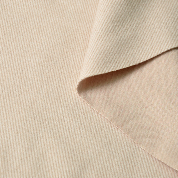 Ткань пальтовая Твил пл.447 V-1/3 св/беж, фото 2