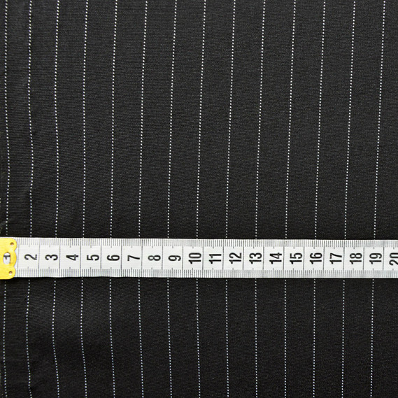 Трикотаж Полоса жаккард V-2/1 чорний, фото 2