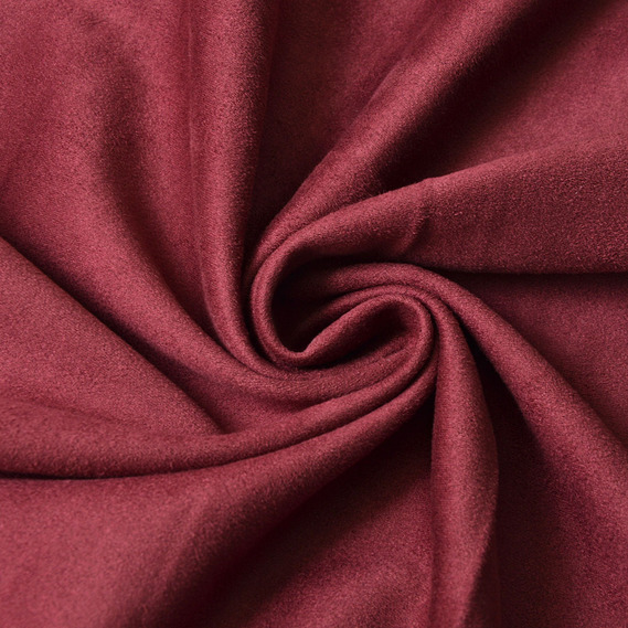 Suede knitwear V-12 бордо, фото 2