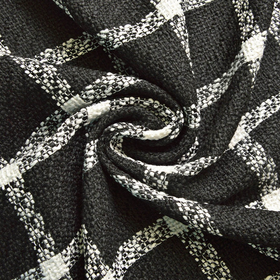 Костюмная Букле  чорно/біла, фото 1