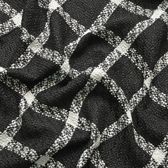 Костюмная Букле  чорно/біла, фото 2