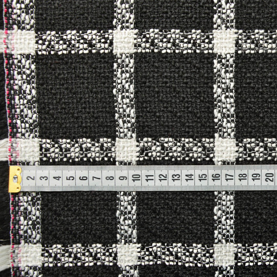 Костюмная Букле  чорно/біла, фото 3