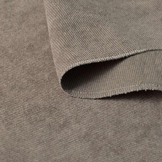 Тканина вельвет Кентуккі V-11 сірий, фото 2