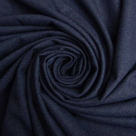 Ткань костюмная Митчел, 150 см, для одежды, платьев, костюмов, юбок V-11 т/синя, фото 1