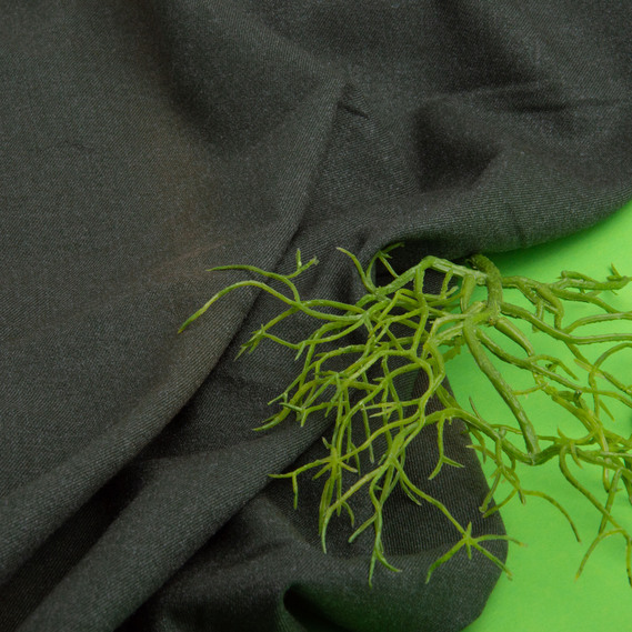 Тканина костюмна Мітчел, 150 см, для одягу, плаття, костюмів, спідниць V-15 т/хакі, фото 3