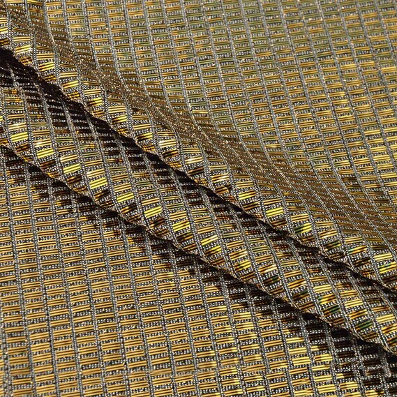 Трикотаж Космо металлик сірий/золото, фото 1 Трикотаж Космо металлик сірий/золото, фото 1