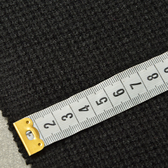 Трикотаж вязанный V-1 чорний, фото 3