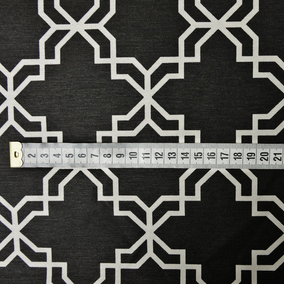 Decorative fabric Tile with water-repellent impregnation V-1 чорна, фото 2