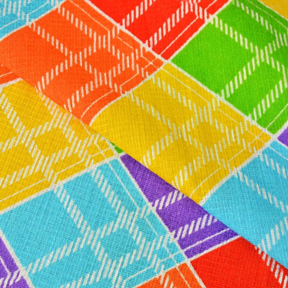 Рушникова вафельна Геометрія, фото 1