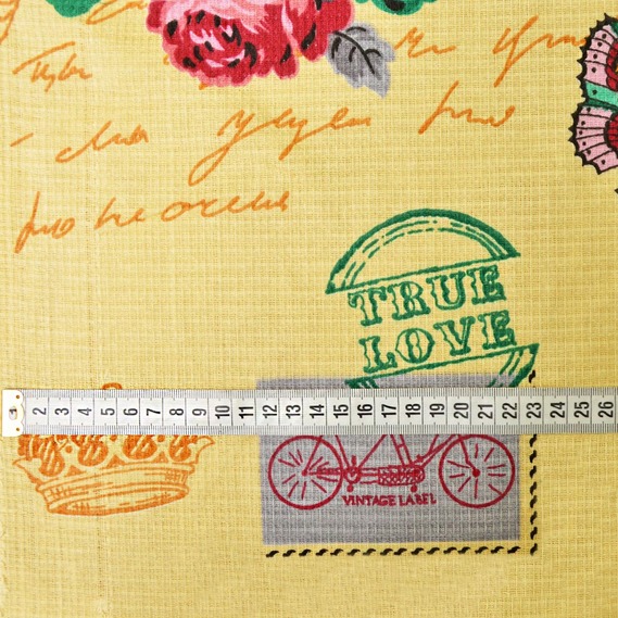 Рушникова вафельна Париж ваніль, фото 2