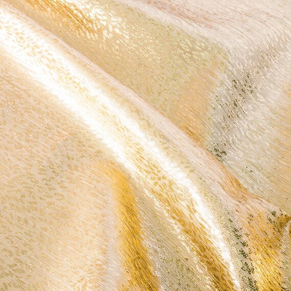 Парча кольорова св/золото на білому, фото 1 Парча кольорова св/золото на білому, фото 1