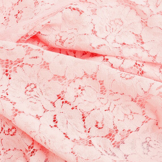 Гипюр Messina рожевий , фото 1 Гипюр Messina рожевий , фото 1