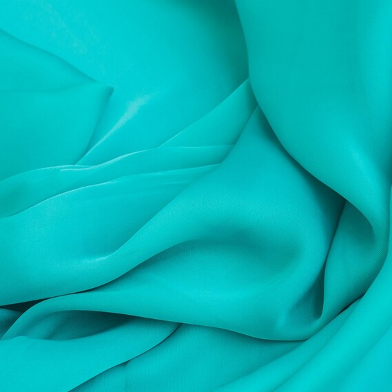 Тканина шифон-шовк Armani ментол, фото 1