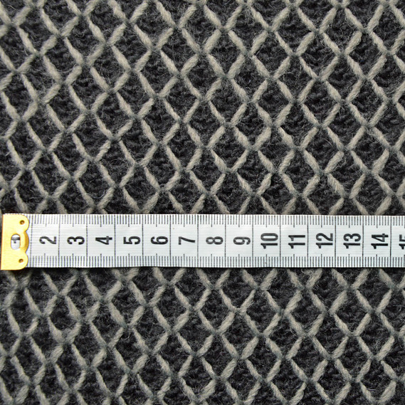 Пальтовая Букле Amore Mio черно/серая, фото 3