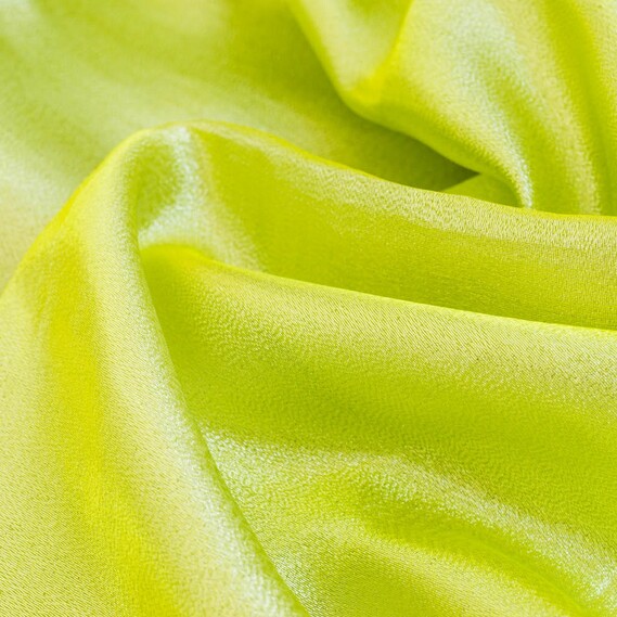Тканина парча Диско лайм, фото 1
