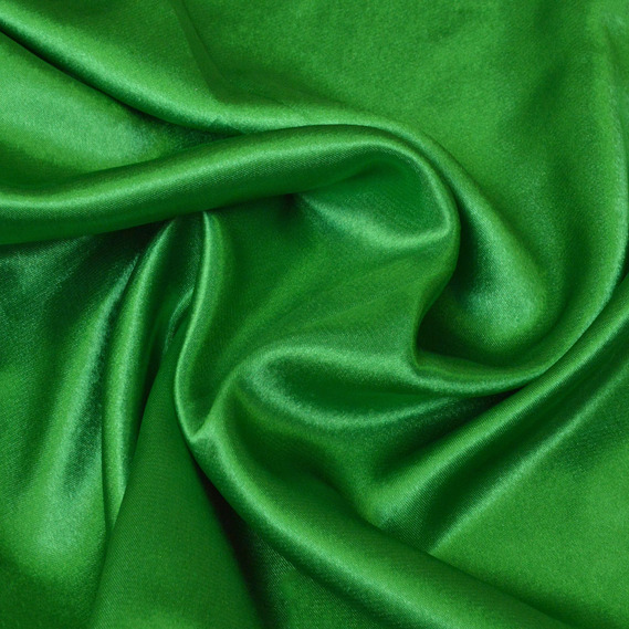 Suit fabric crepe-satin трава, фото 1