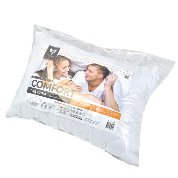 Pillow Comfort Standart 40*60 білий, фото 7