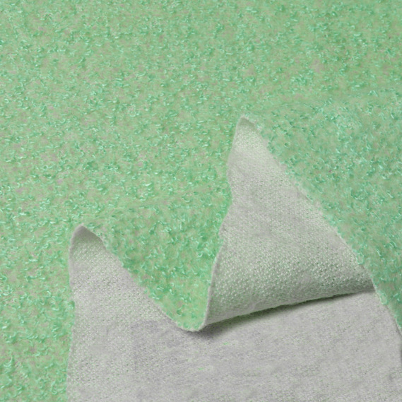 Boucle Lawrence Coat Fabric м`ята, фото 3 Boucle Lawrence Coat Fabric м`ята, фото 3