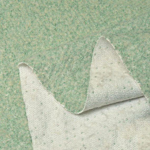 Тканина пальтова Букле Лоранс ментол, фото 3