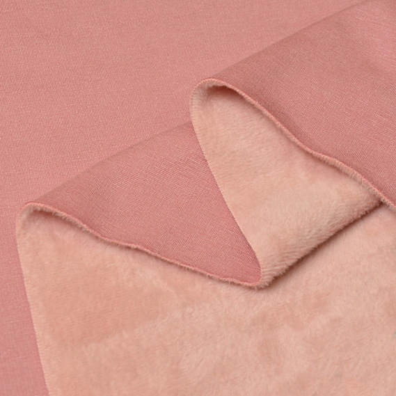 Трикотаж-хутро пудра, фото 2