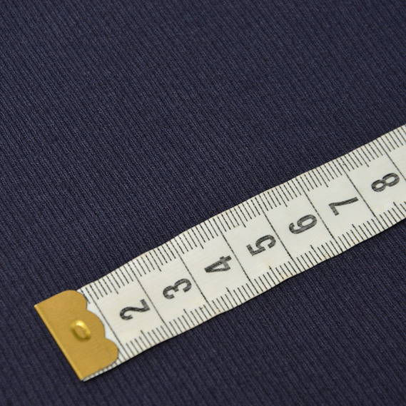 Трикотаж Резинка узкая т/синій, фото 3