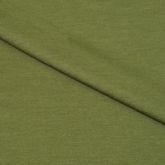 Тканина трикотаж двухнитка Maxima хакі, фото 1