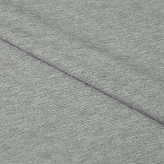 Ткань трикотаж вискоза двухнитка Maxima св/сірий меланж, фото 1