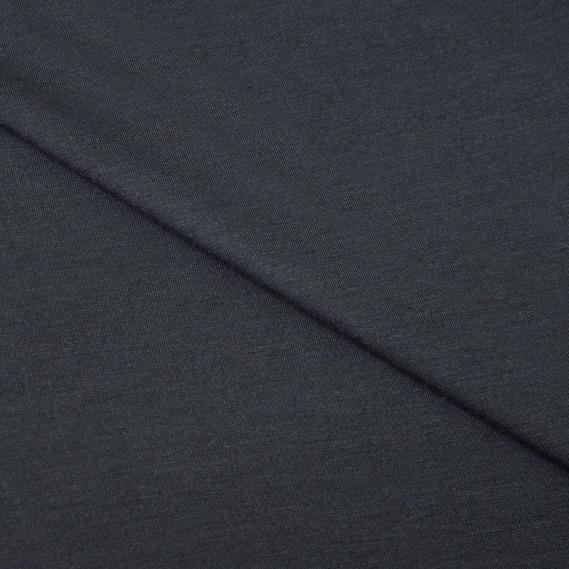 Ткань трикотаж вискоза двухнитка Maxima т/сірий, фото 1