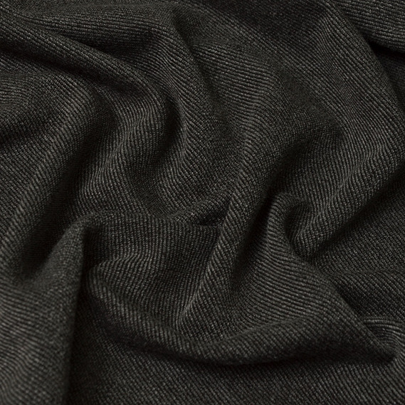 Трикотаж Діагональ рубчик т/сірий, фото 2 Трикотаж Діагональ рубчик т/сірий, фото 2