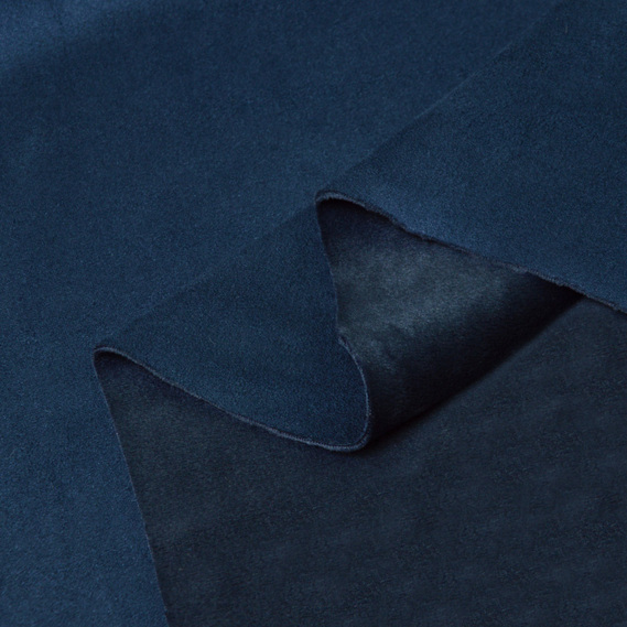 Замш-плюш  т/синій, фото 2