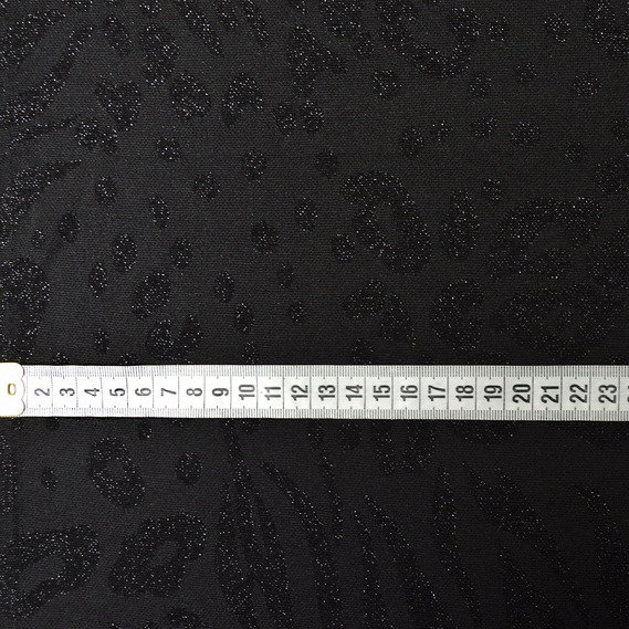 Тканина трикотаж Сьюзі чорний, фото 3 Тканина трикотаж Сьюзі чорний, фото 3