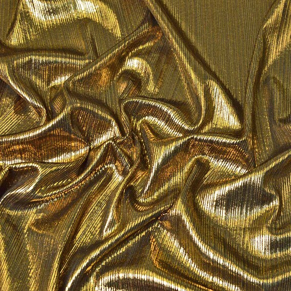 Тканина трикотаж фойл Сяйво золото/чорний, фото 2 Тканина трикотаж фойл Сяйво золото/чорний, фото 2