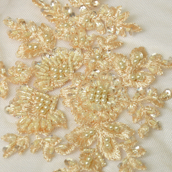 Гіпюр Муза беж, фото 2 Гіпюр Муза беж, фото 2