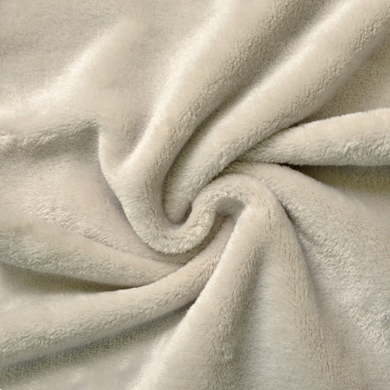 Тканина махрове полотно Велсофт щіл.326, м`яка тканина для пледів, халатів, піжам, покривал V-18 попіл, фото 1
